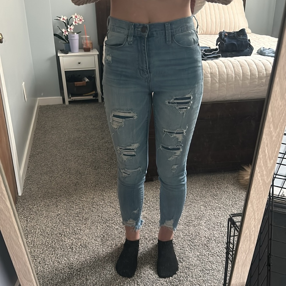 Mudd jeans high-rise ankle jeggings